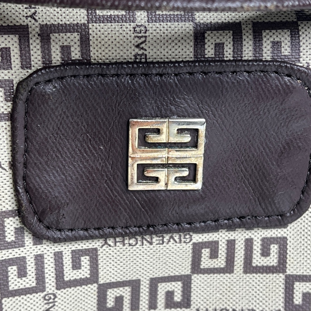 Givenchy Vintage Top Double Handle Zip Top Boston Bag - Picture 3 of 14